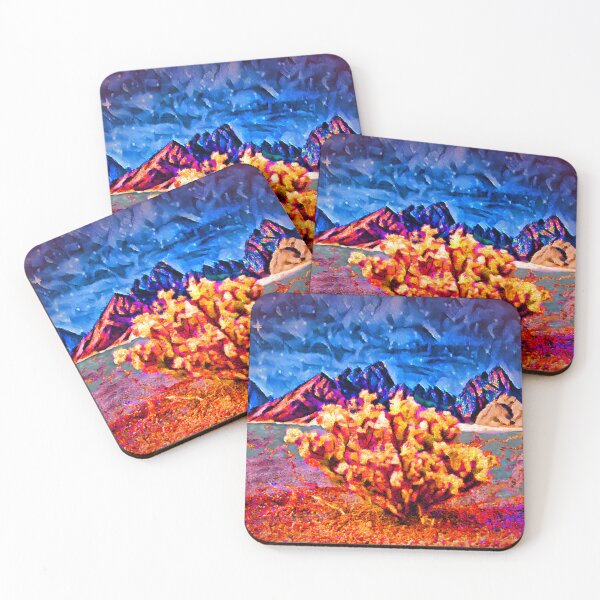 Item preview, “The Bush That Burns Within” (version 3) designed and sold by RiverDeeDesigns.