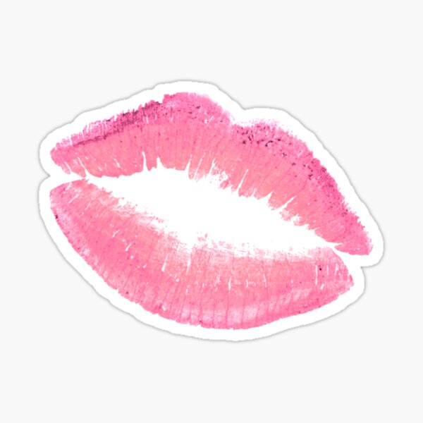 Lips Stickers 20/50 Lipstick Mouths Kissing Pouting Scrapbookin Decal CardMaking