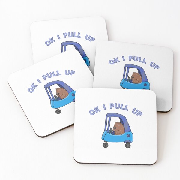 Item preview, Funny Car Capybara Ok I Pull Up designed and sold by JamauDS.
