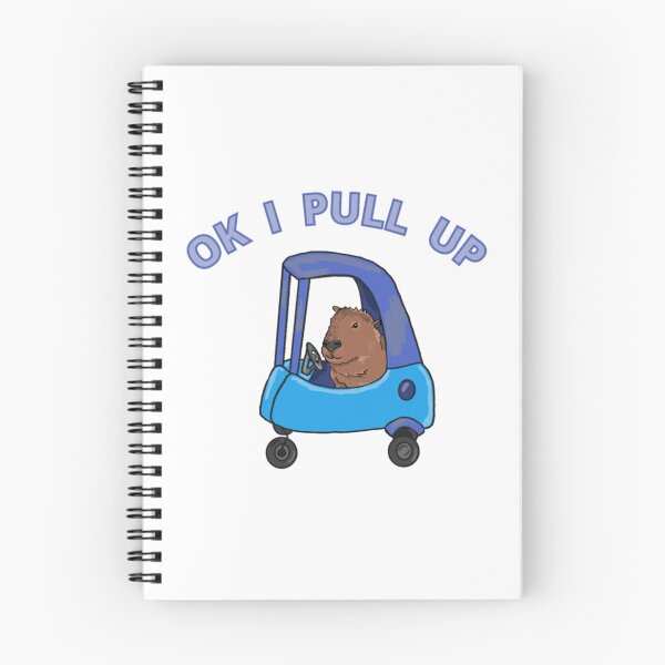 Item preview, Funny Car Capybara Ok I Pull Up designed and sold by JamauDS.