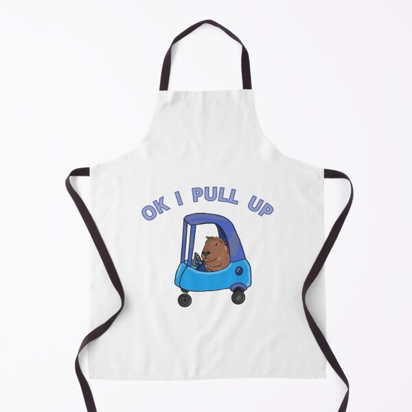 Item preview, Funny Car Capybara Ok I Pull Up designed and sold by JamauDS.