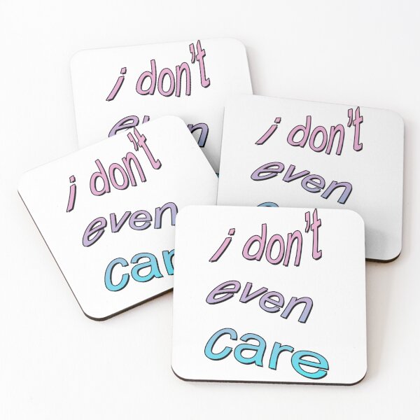Item preview,  I don't even care ,Bambi, text, speech, wisdom, cute text, designed and sold by AlA2 3MER.