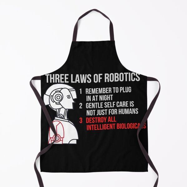 Item preview, Three Laws of Robotics designed and sold by SnarkyTeesMugs.