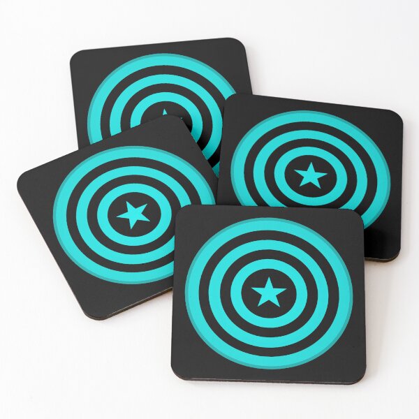 Item preview, Blue Star Bullseye in Circles designed and sold by sheatherley.