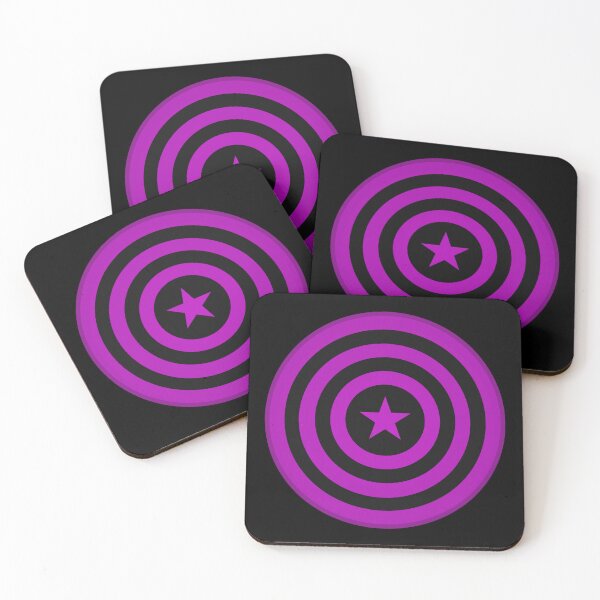 Item preview, Purple Star Bullseye in Circles designed and sold by sheatherley.