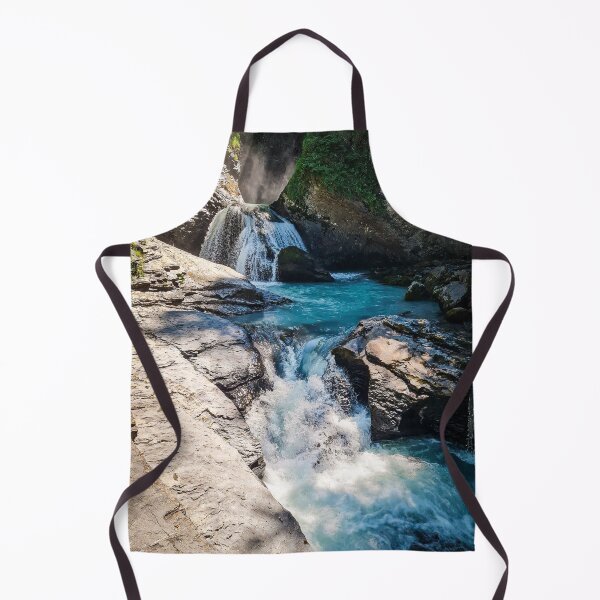 Item preview, Blue and green misty Waterfall designed and sold by DeVeauDesign.