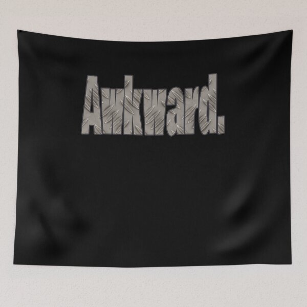 Item preview, The Word Awkward Letters Word Art That Says Awkward Testify Word Pun Typography designed and sold by Countrysmart.