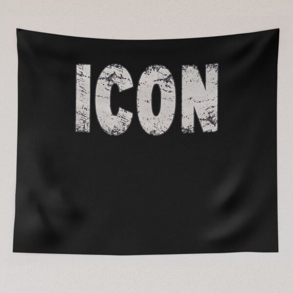 Item preview, The Word Icon Letters Word Art Rustic Vintage Design That Says Icon Testify Word Pun Typography designed and sold by Countrysmart.