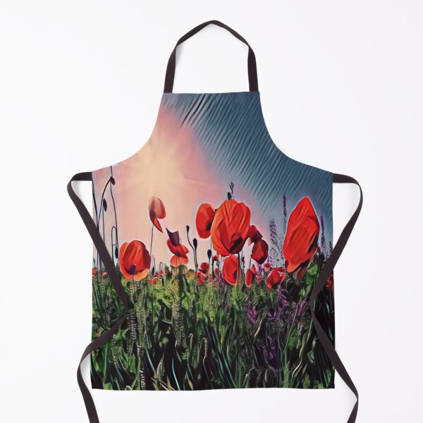 Artikelvorschau, RED POPPIES FIELD PAINTING entworfen und verkauft von KatisDesign.
