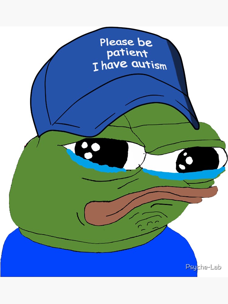Pepe Autism Hat