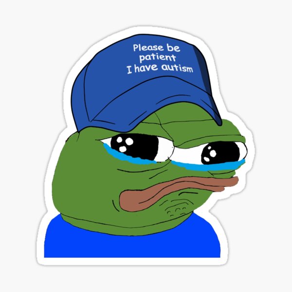 Item preview, Pepe Autism Hat designed and sold by Psyche-Lab.