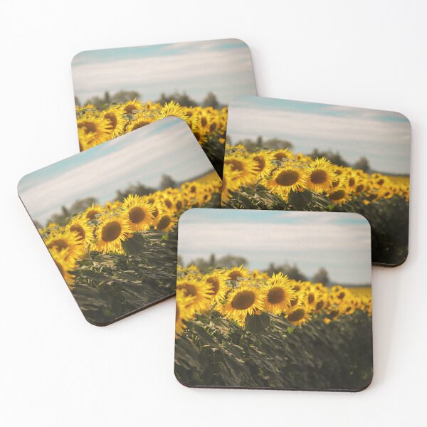 Item preview, Yellow Sunflower field designed and sold by DeVeauDesign.