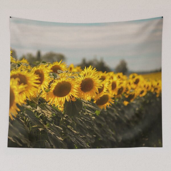Item preview, Yellow Sunflower field designed and sold by DeVeauDesign.