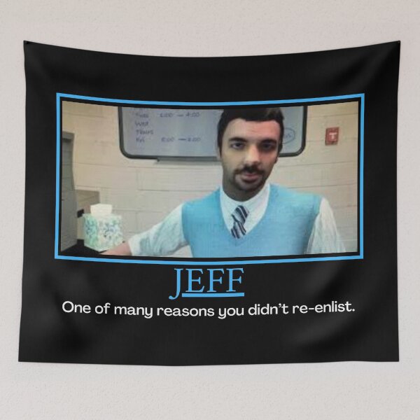 Item preview, Jeff- DoD Cyber Awareness Training Demotivational Poster designed and sold by DesignsByDaddy.