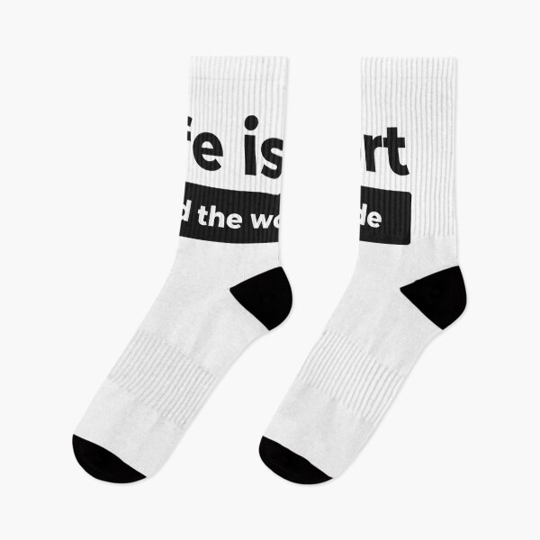 Item preview, Life Is Short And The World Is Wide designed and sold by Scopestor.