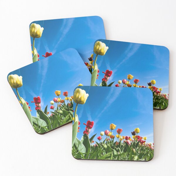 Item preview, Tulip fields on a sunny day designed and sold by DeVeauDesign.
