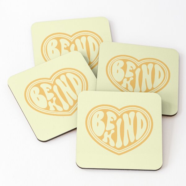 Item preview, Be Kind Heart in Yellow designed and sold by greenoriginals.