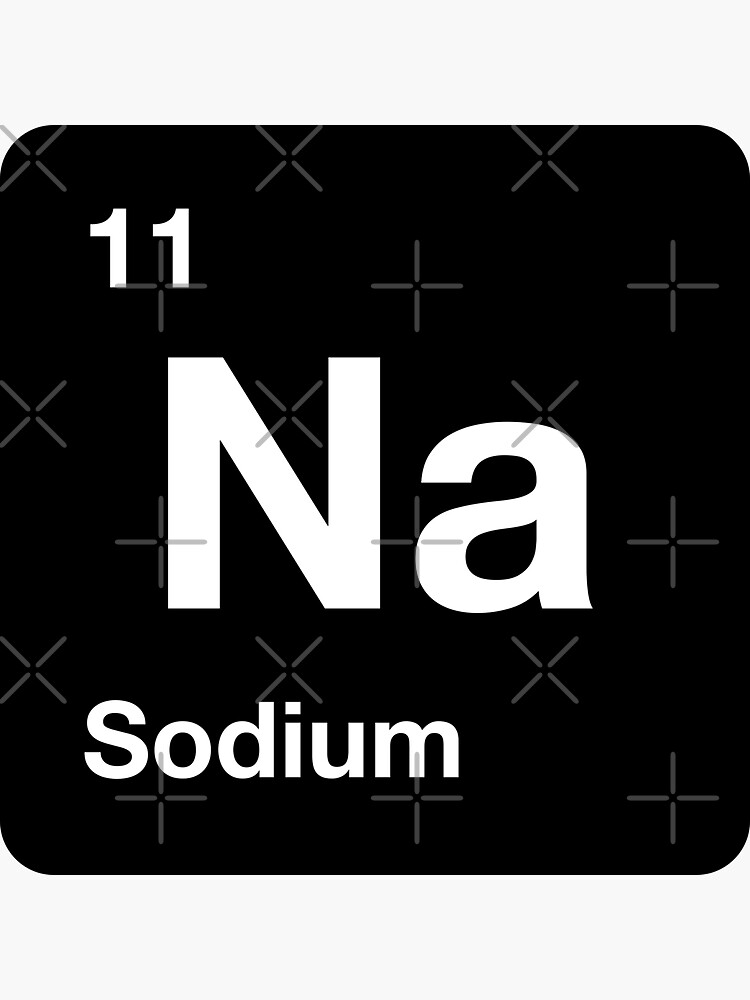 Na Funny Periodic Table Element (Inverted) by science-gifts