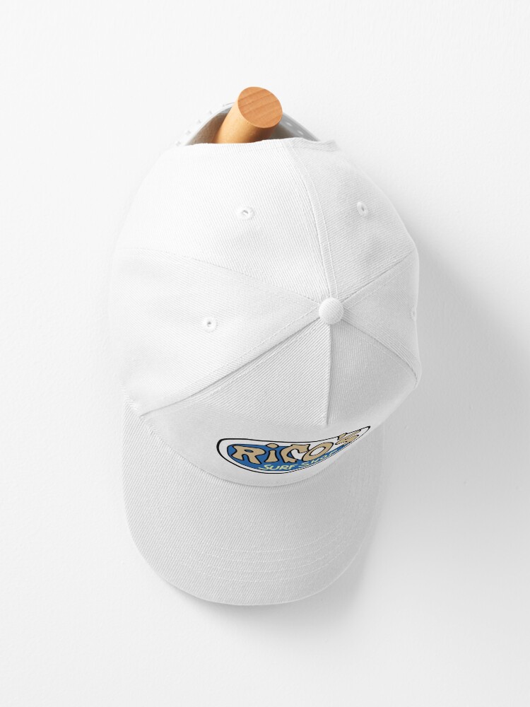 rico's surf shop Cap for Sale by yeehawboyy