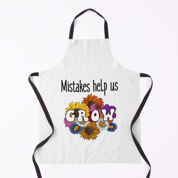 Item preview, Mistakes Help Us Grow Flowers T-shirt designed and sold by Nerdygirlteez.