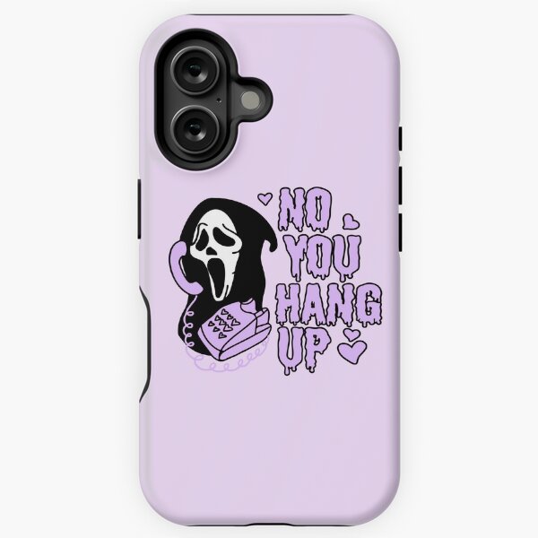 Vista previa del artículo con la obra «Ghostface No, cuelgas | San Valentín Halloween», diseñado y vendido por Bella Studio.