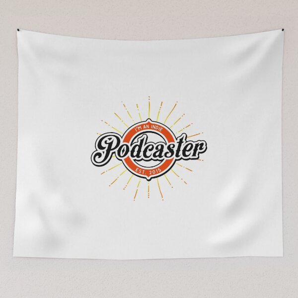Item preview, I’m An Indie Podcaster Est. 2015 designed and sold by solotalkmedia.