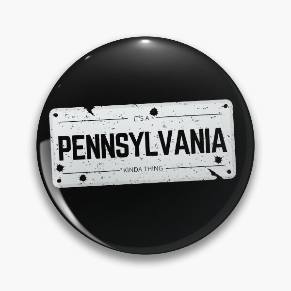 Item preview, Its a PENNSYLVANIA kinda thing number plate distressed designed and sold by 133DandC.