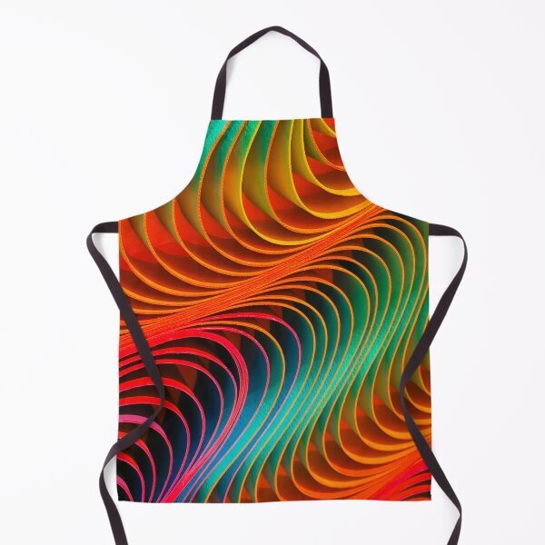 Item preview, Neon colored waves, spectrum designed and sold by DeVeauDesign.