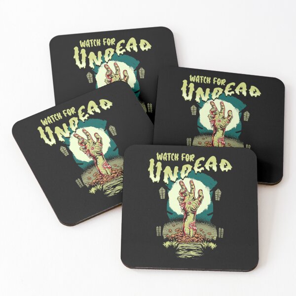 Item preview, Watch For Undead Halloween Zombie Hand Spooky Scary Costume designed and sold by Andy8891.