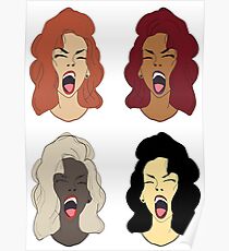 Girls, girls, girls Poster