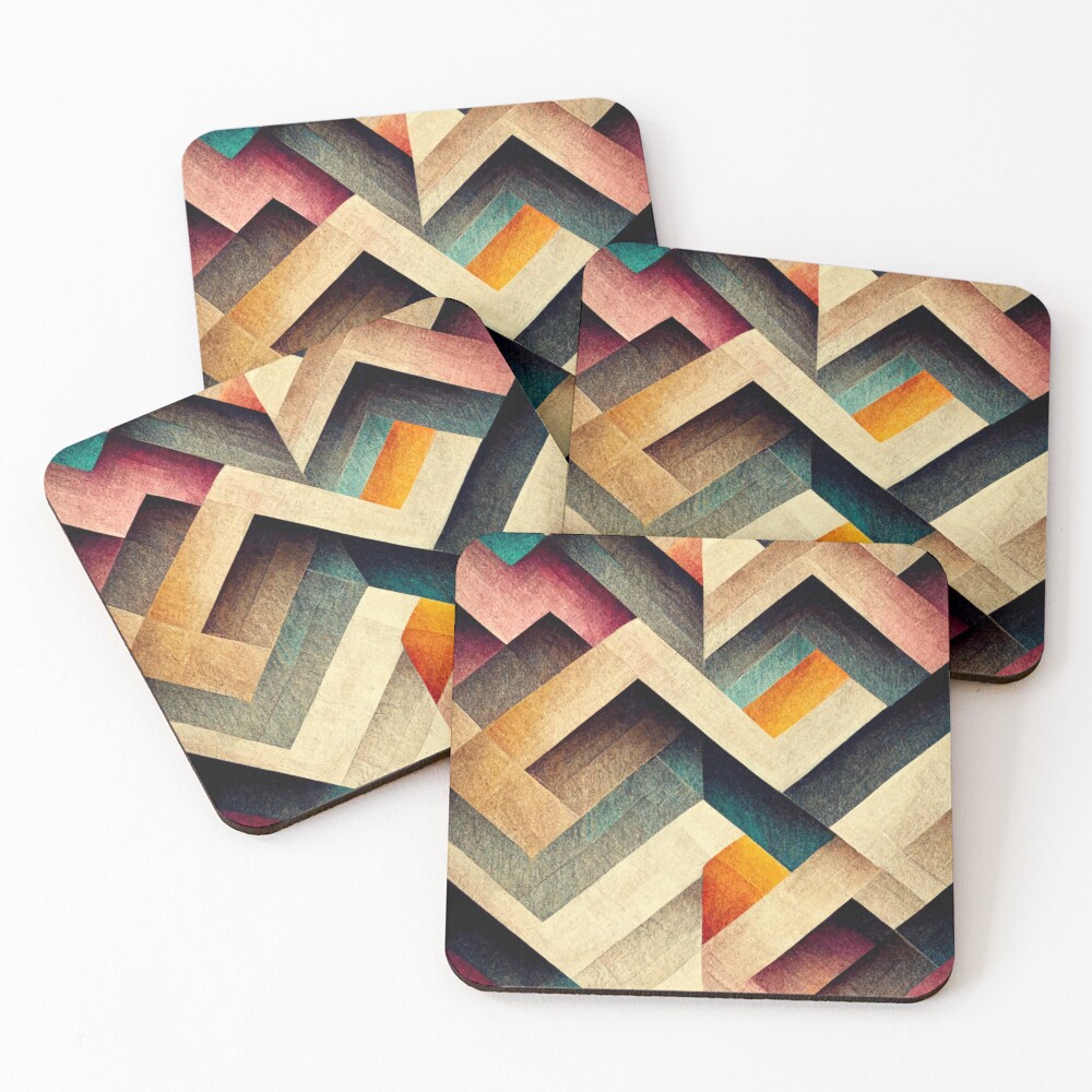 Item preview, Coasters (Set of 4) designed and sold by artjasmim.