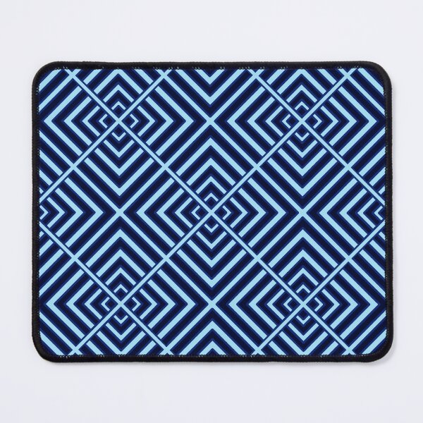 Item preview, Elegant pattern of blue squares designed and sold by MinEkkoArt.