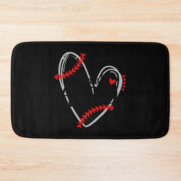 Item preview, Baseball Aunty Baseball Heart Sticker designed and sold by flvbelgrace.