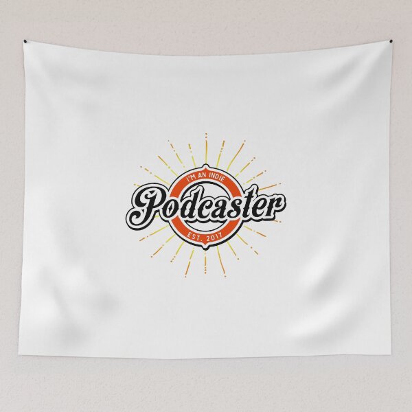 Item preview, I’m An Indie Podcaster Est. 2017 designed and sold by solotalkmedia.