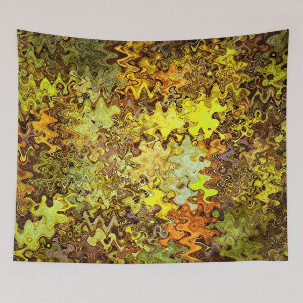 Item preview, Abstract Fallen Leaves Bohemian Style Boho Contemporary Décor or Art Fun Organic Biophilic Design 1 of 8 designed and sold by Beachy.