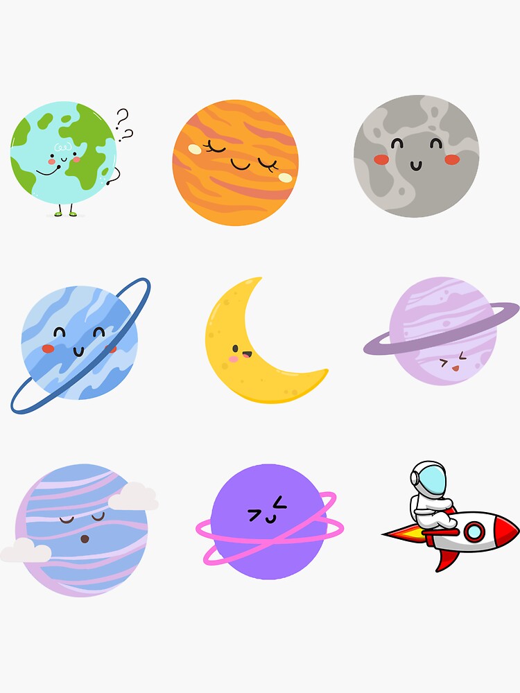 Celestial Stickers – Sticker Planet