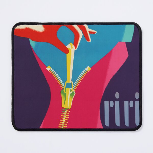 Item preview, RIRI ZIPPER 1949 Retro Swiss Advertisement Poster by Fritz Buhler  designed and sold by retroposters.