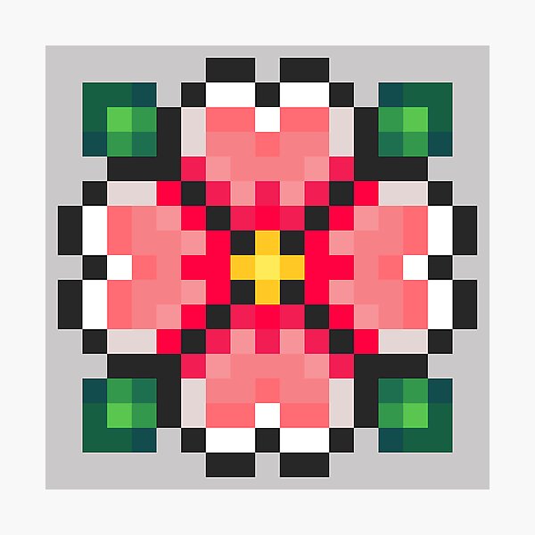 Item preview, Sakura flower with Pixel art style designed and sold by PandaKox.