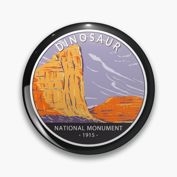 Item preview, Dinosaur National Monument Circle designed and sold by KrisSidDesigns.