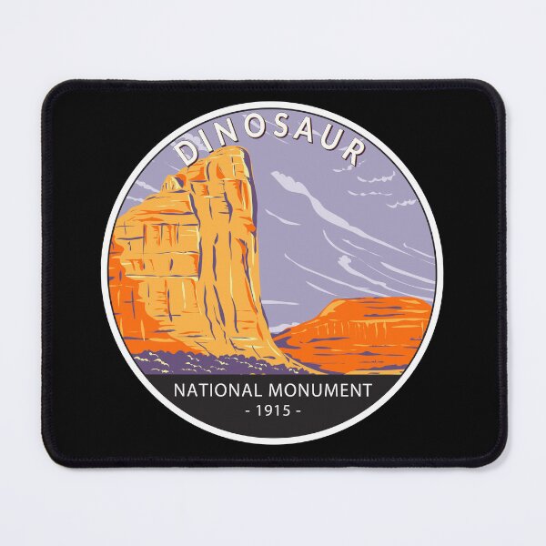 Item preview, Dinosaur National Monument Circle designed and sold by KrisSidDesigns.