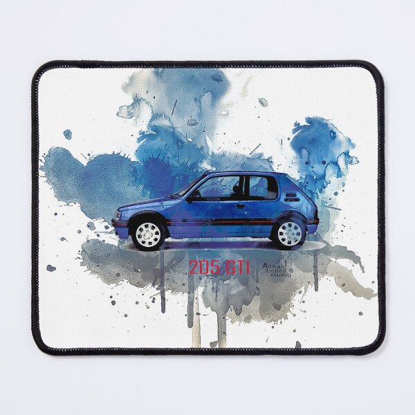 Item preview, 205 GTI splash art designed and sold by Aaaah Eeeek Studio.