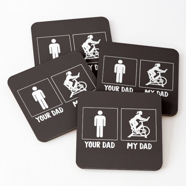 Item preview,  My Spin Class dad, Funny Spin, Spinning Saying designed and sold by Aerial Addicts.