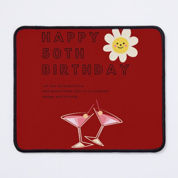 Item preview, Happy 50th,FIFTY YEARS OLD gift Birthday Present for 50 Year old designed and sold by Apostrophe8.