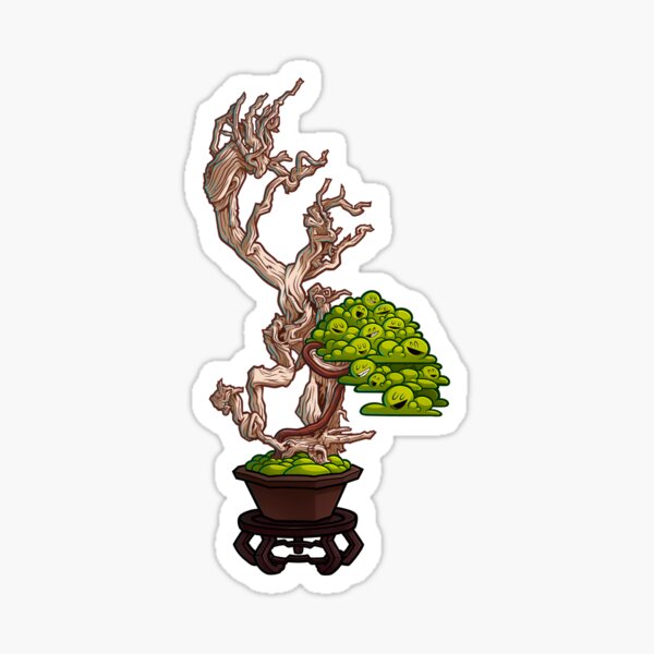 Item preview, Bonsai dragon outline designed and sold by RemcoBakker.