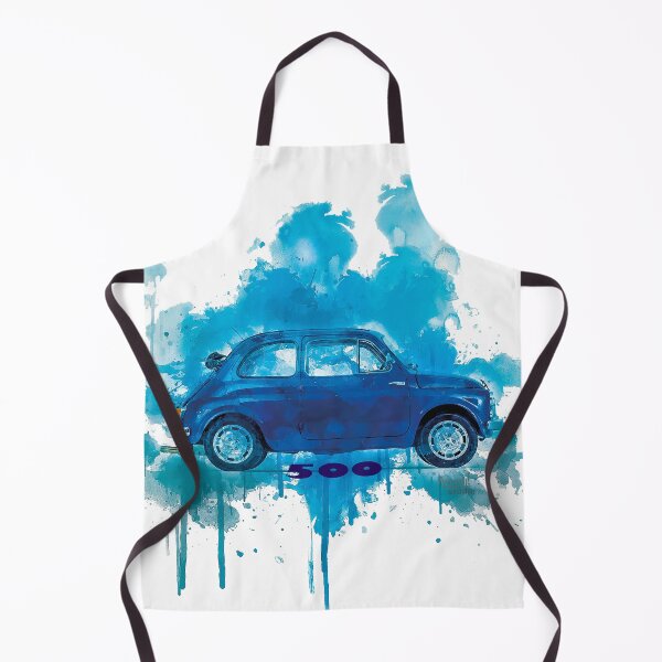 Item preview, Fiat 500 open blue Splash edit designed and sold by Aaaah Eeeek  Studio.