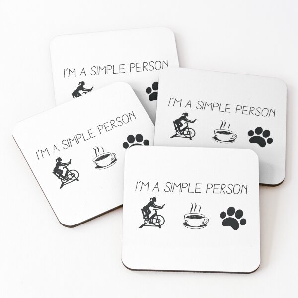 Item preview, Simple Spin Class Person , Funny Spin, Spinning Saying designed and sold by Aerial Addicts.