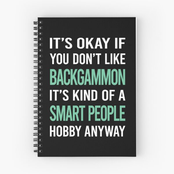 Item preview, Smart People Hobby Backgammon designed and sold by RonaldEwing4782.