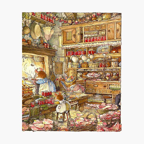 Brambly Hedge Photographic Print