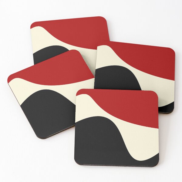 Item preview, Simple Waves 4 - Red & Cream  designed and sold by LAEC-Shop.