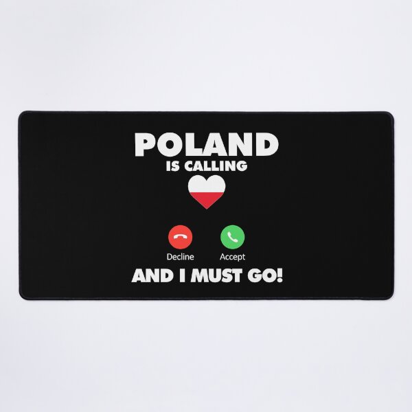 Item preview, Poland is Calling and I Must Go designed and sold by HelloFromAja.